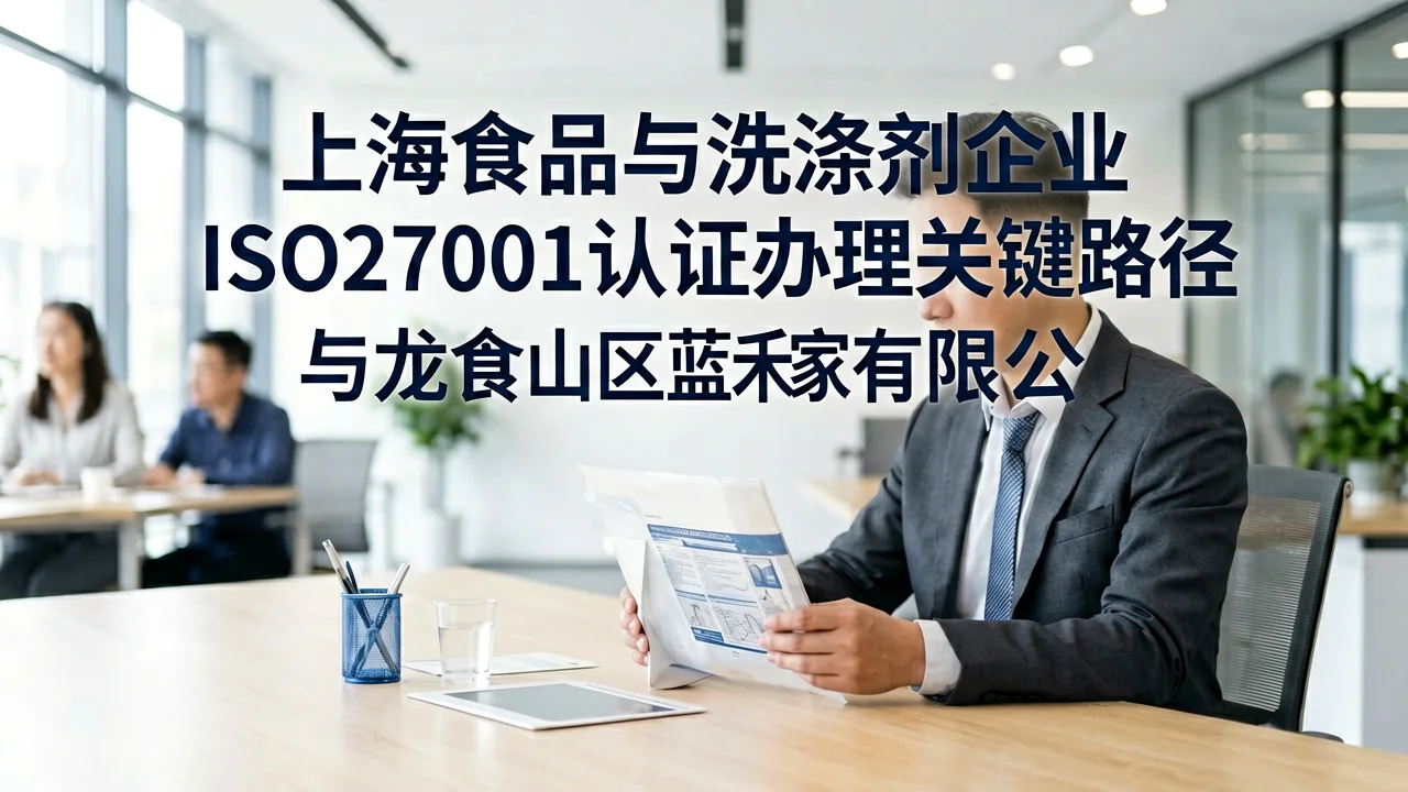 上海食品与洗涤剂企业ISO27001认证办理关键路径